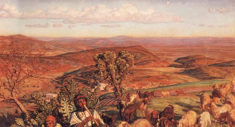 William Holman Hunt The Plain of Esdraelon from the Heights above Nazareth